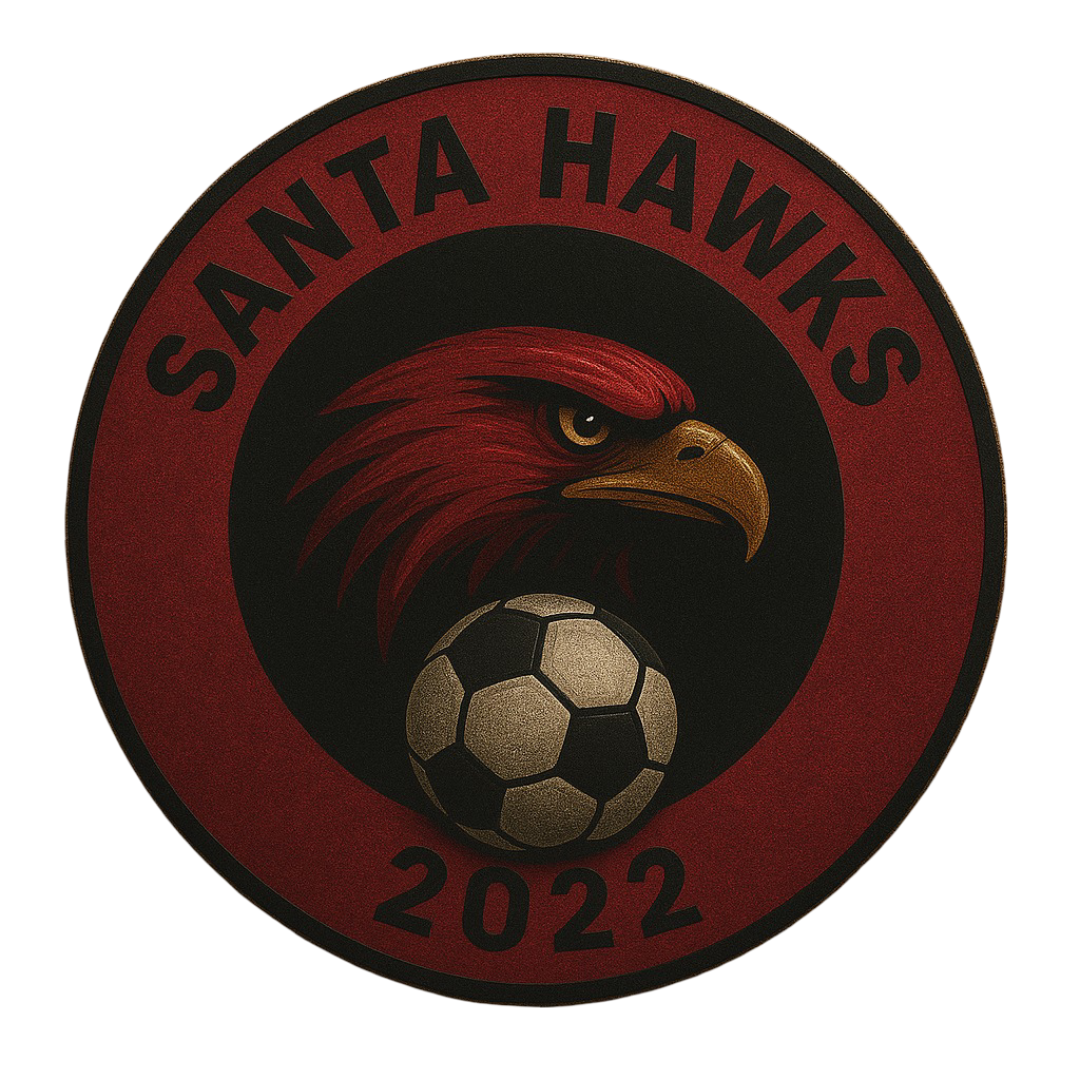 Santa Hawks Logo